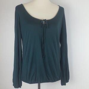 Zara Scoop Neck Long Sleeve